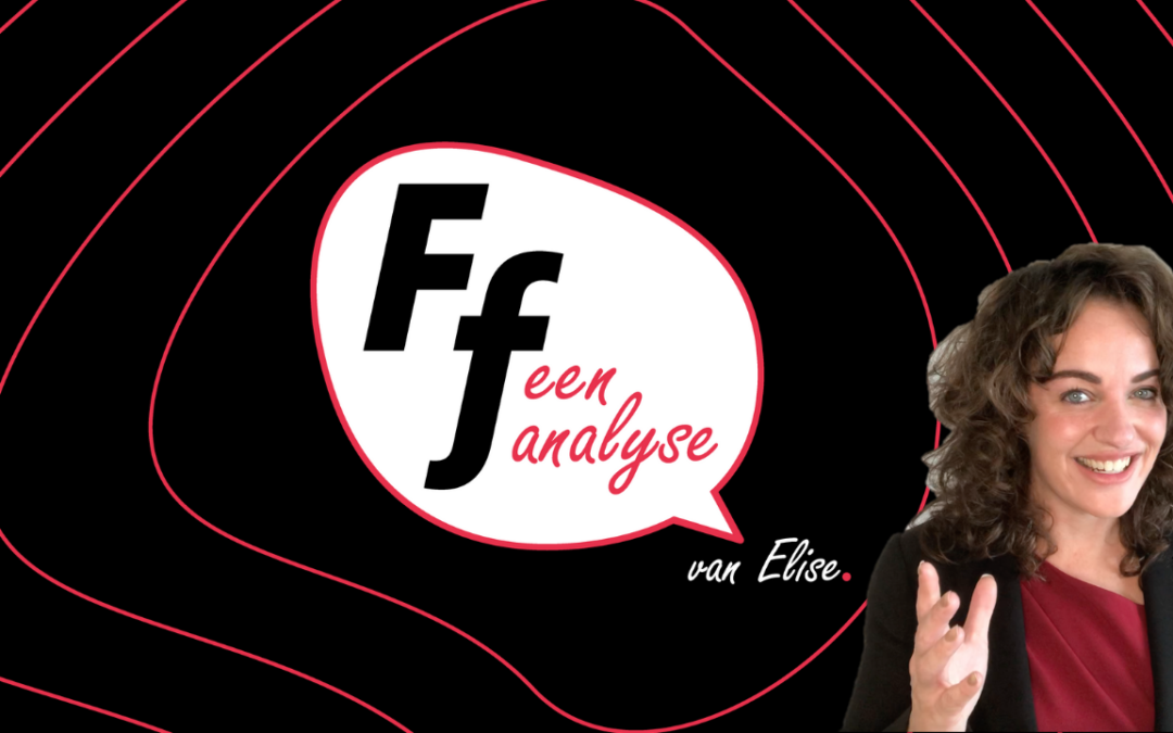 Vlog #6 Ff een analyse van Elise